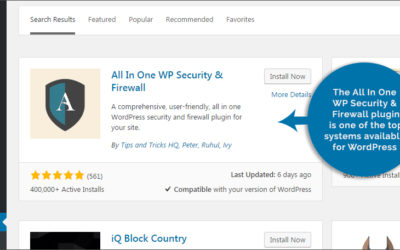 Problem with All in one WP Security & firewall